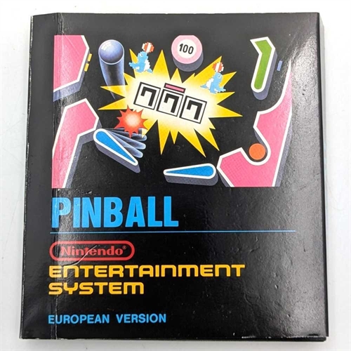 Pinball - I Udlejnings Kasette - (EUR) - NES Spil (B Grade) (Genbrug)